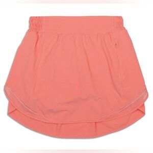 Lululemon Hotty Hot High Rise Skirt, Raspberry Cream, Size 8